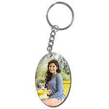 OVAL KEY RING (WOODEN)