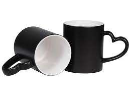 HEART HANDLE MAGIC MUG(CERAMIC)
