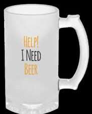 BEAR MUG (GLASS)