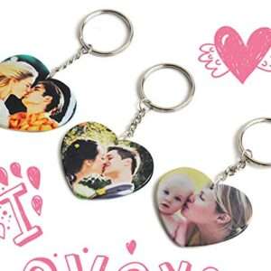 HEART KEY RING (PLASTIC)