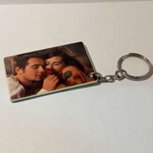 RECTANGULAR KEY RING (PLASTIC)